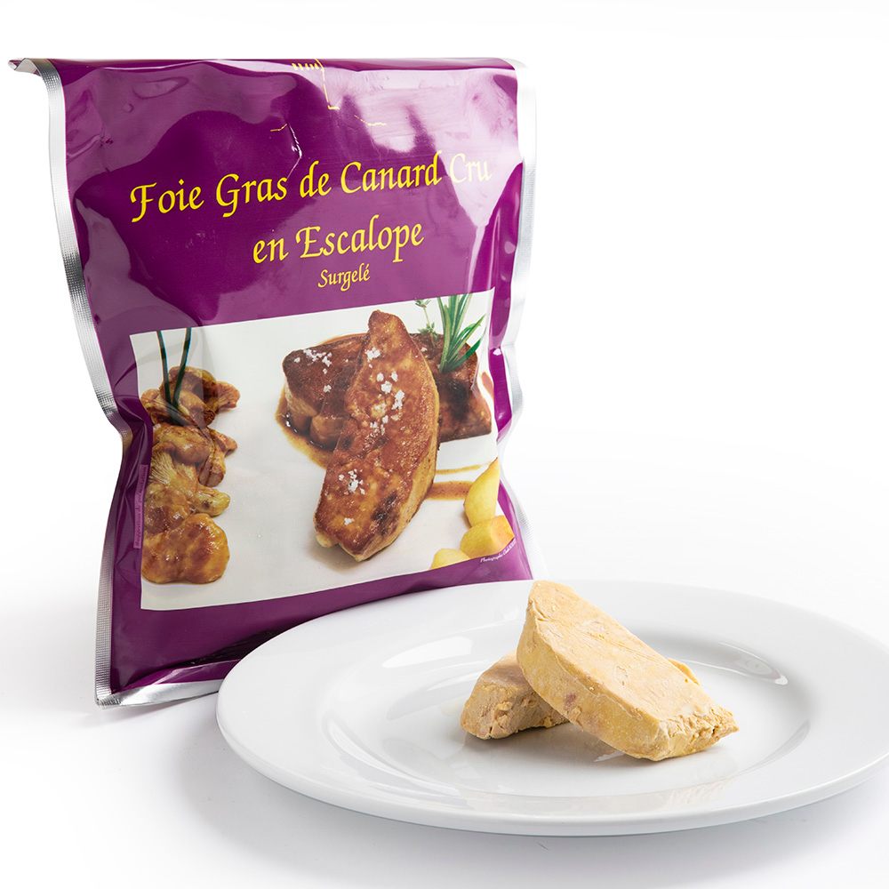 Foie gras anatra a fette
