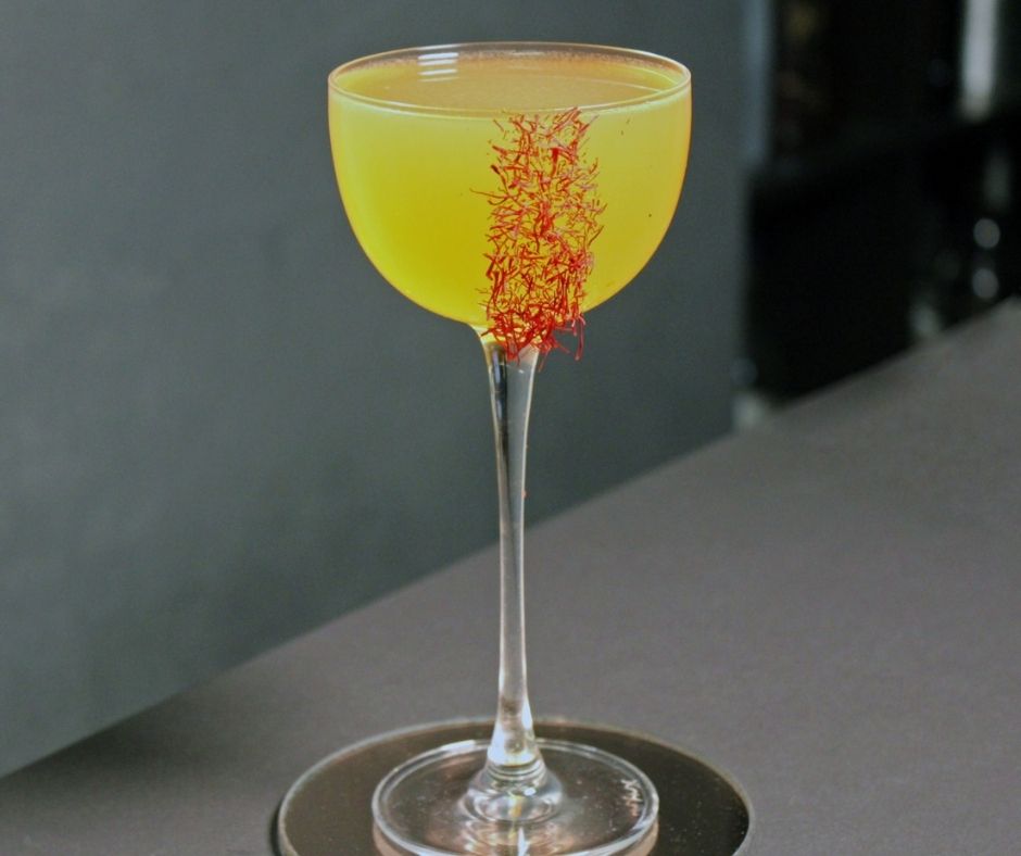 Il cocktail allo zafferano
